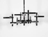 Robert Sonneman Chandelier - Sold for $1,750 on 04-11-2015 (Lot 446).jpg